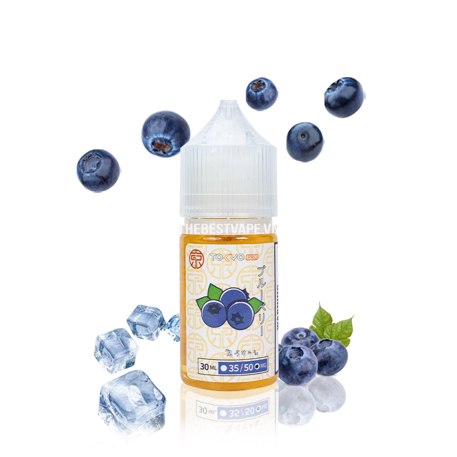 سالت نیکوتین توکیو بلوبری یخ | TOKYO ICED BLUEBERRY SALT JUICE